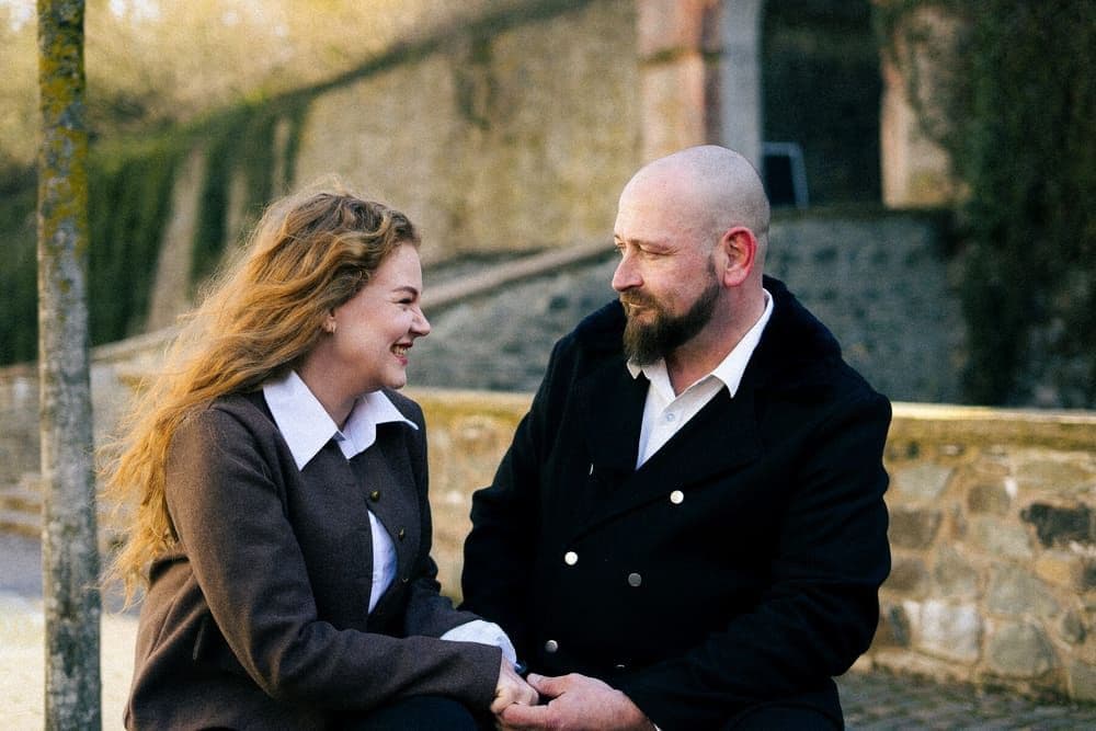 Hochzeitszeremonie im Freien